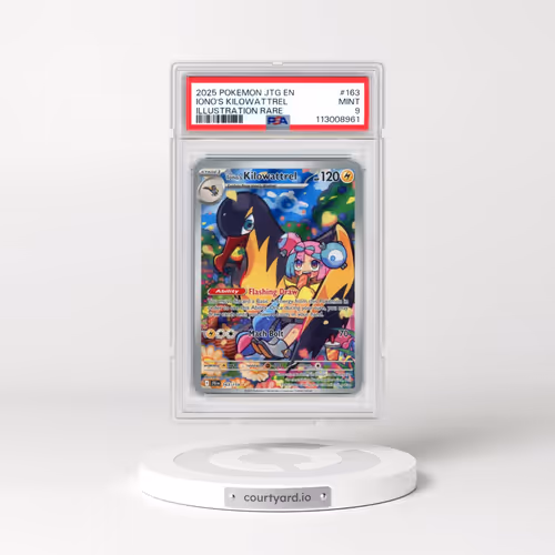2025 Pokémon Jtg EN-Journey Together #163 Iono's Kilowattrel - Illustration Rare (PSA 9 MINT)