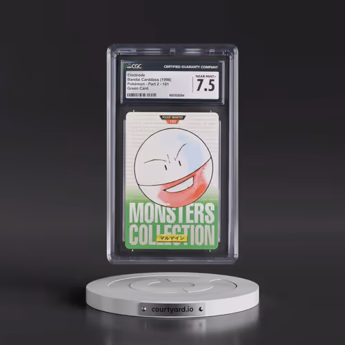 1996 (Monsters Collection) Part 2 #101 Electrode - Green Card (CGC 7.5 NM+)