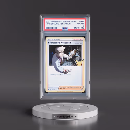 2021 Pokémon Celebrations #023 Professor's Research (PSA 8 NM-MT)