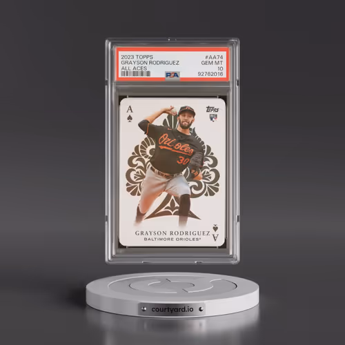 2023 Topps All Aces #AA74 Grayson Rodriguez - Update (PSA 10 GEM MINT)