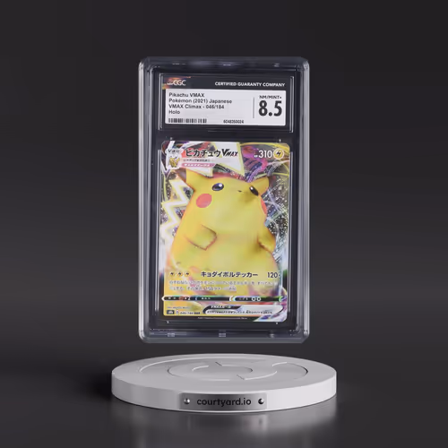 2021 VMAX Climax #046/184 Pikachu VMAX - Holo (CGC 8.5 NM-MT+)