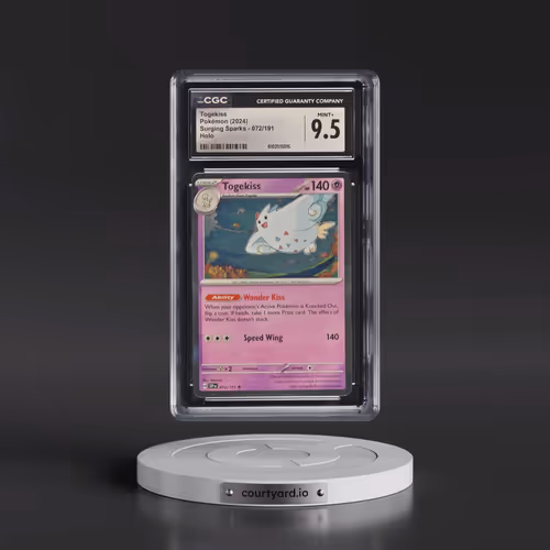 2024 Surging Sparks - SSP EN #072/191 Togekiss - Holo (CGC 9.5 MINT+)