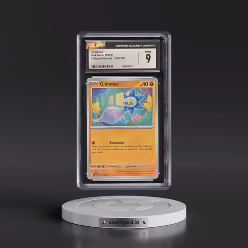 2023 Paldea Evolved - PAL EN #124/193 Glimmet (CGC 9 MINT)