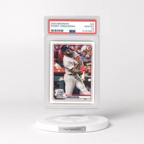 2020 Bowman #24 Randy Arozarena (PSA 10 GEM MINT)