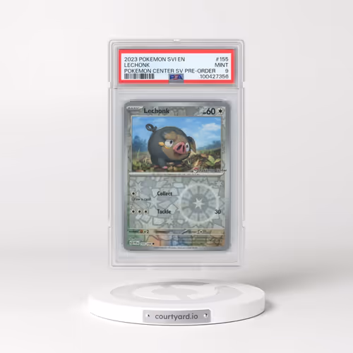 2023 Pokémon Svi EN-Scarlet & Violet #155 Lechonk - Pokemon Center Scarlet & Violet Pre-Order Promo