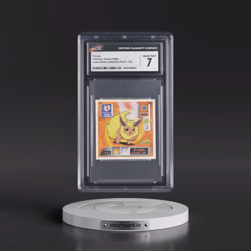 2000 Hyper Sticker Collection Part 3 (2000) #553 Flareon (CGC 7 NM)