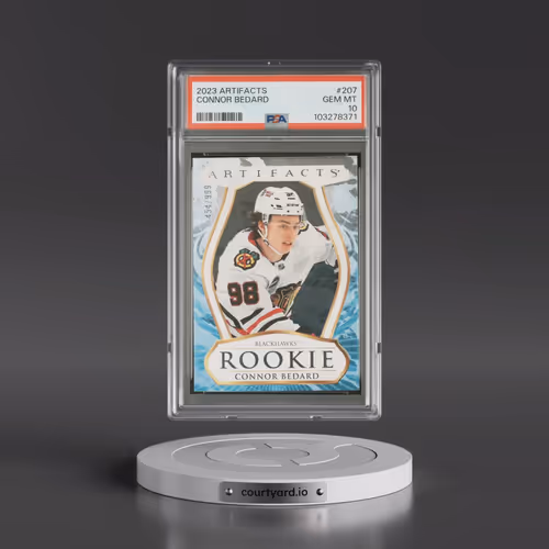 2023 Upper Deck Artifacts #207 Connor Bedard (PSA 10 GEM MINT)