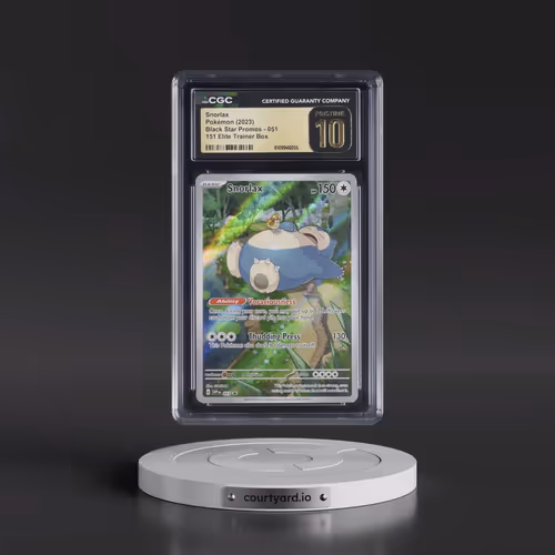 2023 Black Star Promos - Scarlet & Violet SVPEN #051 Snorlax - 151 Elite Trainer Box (Holo) (CGC 10