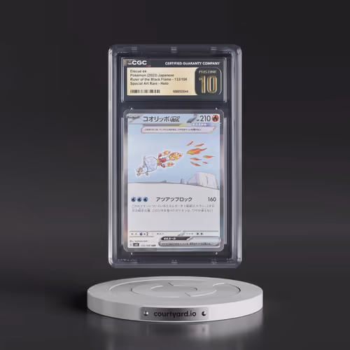 2023 Ruler of the Black Flame #133/108 Eiscue ex - Special Art Rare Holo (CGC 10 PRISTINE)