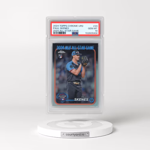 2024 Topps Chrome Update 2024 All-Star Game Chrome #29 Paul Skenes (PSA 10 GEM MINT)