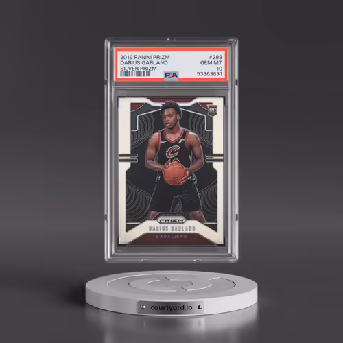2019 Panini Prizm #288 Darius Garland - Silver Prizm (PSA 10 GEM MINT)