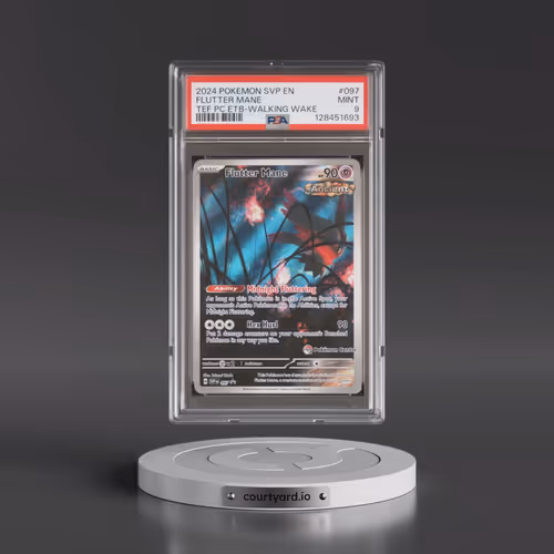 2024 Pokémon Svp EN-SV Black Star Promo #097 Flutter Mane - Temporal Forces Pokemon Center Elite Tra