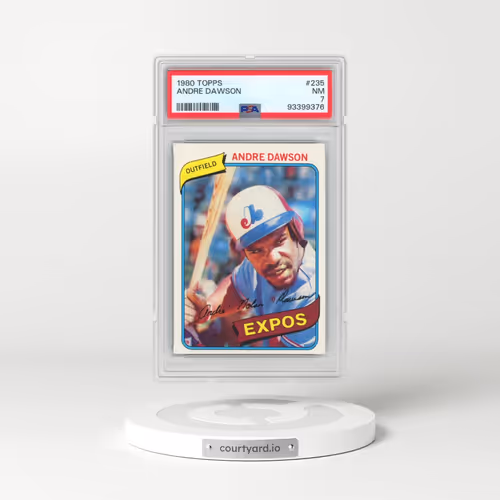 1980 Topps #235 Andre Dawson (PSA 7 NM)