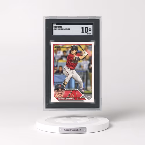 2023 Topps #401 Corbin Carroll (SGC 10 GEM MINT)