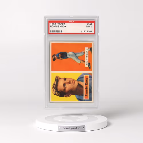 1957 Topps #149 Ronnie Knox (PSA 7 NM)