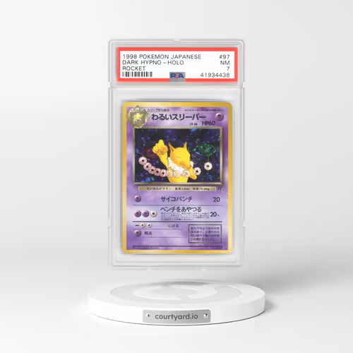 1997 Pokémon Rocket #97 Dark Hypno - Holo (PSA 7 NM)