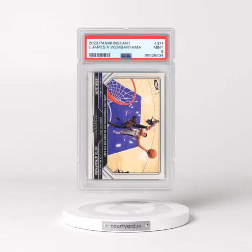 2023 Panini Instant #371 LeBron James/Victor Wembanyama (PSA 9 MINT)