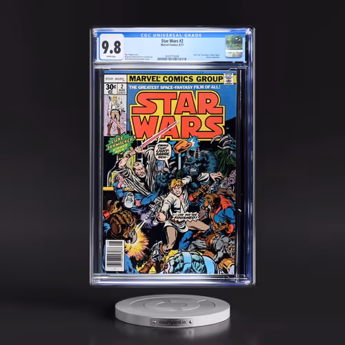 Star Wars #2 CGC 9.8 White Pages (Marvel Comics, 8/77) - Universal