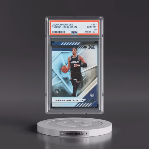 2020 Panini Chronicles #291 Tyrese Haliburton (PSA 10 GEM MINT)