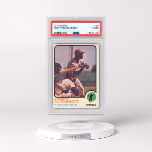 1973 Topps #50 Roberto Clemente (PSA 2 GOOD)
