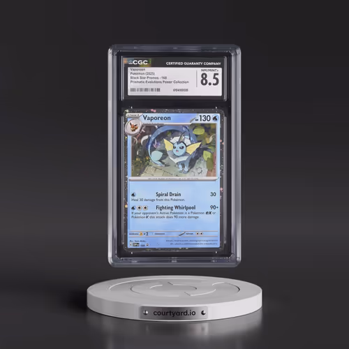2023 Black Star Promos - Scarlet & Violet SVP EN #168 Vaporeon - Prismatic Evolutions Poster Collect