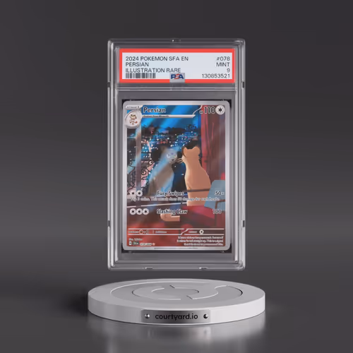 2024 Pokémon Sfa EN-Shrouded Fable #078 Persian - Illustration Rare (PSA 9 MINT)