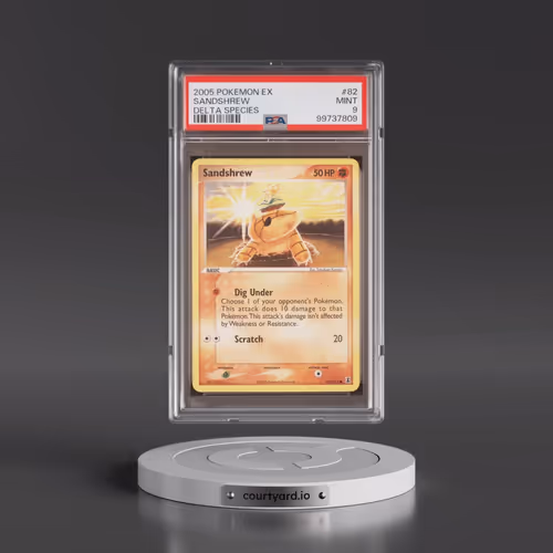 2005 Pokémon EX Delta Species #82 Sandshrew (PSA 9 MINT)