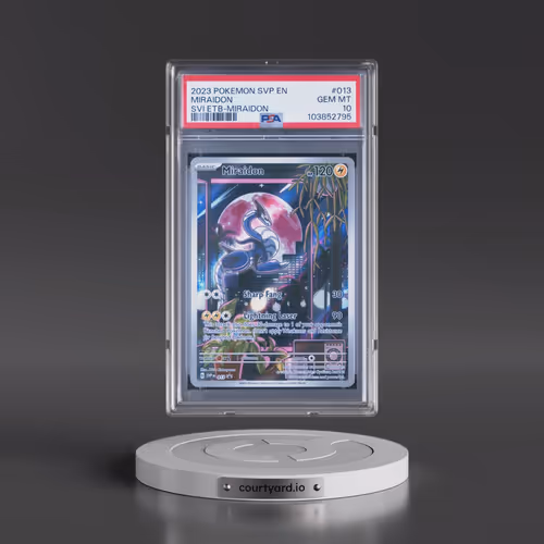 2023 Pokémon Svp EN-SV Black Star Promo #013 Miraidon - Scarlet & Violet Elite Trainer Box-Miraidon