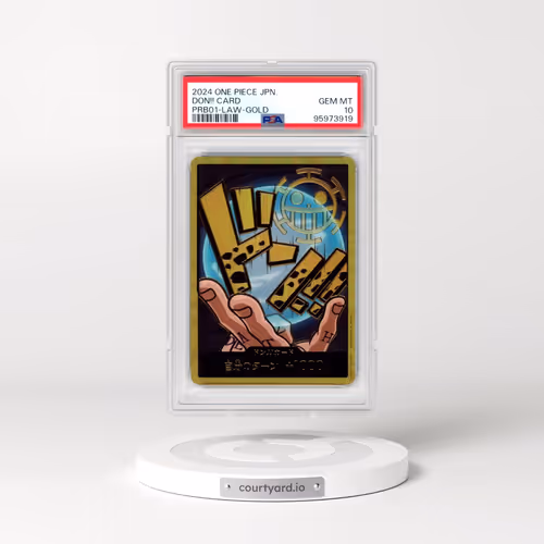 2024 One Piece Japanese PRB01-Premium Booster -One Piece Card the Best Don!! Card - Trafalgar Law-Go