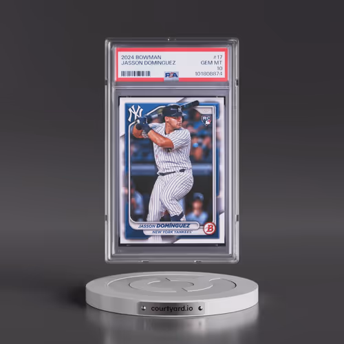 2024 Bowman #17 Jasson Dominguez (PSA 10 GEM MINT)