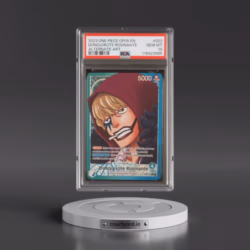2023 One Piece Awakening of the New Era #022 Donquixote Rosinante - Alternate Art (PSA 10 GEM MINT)
