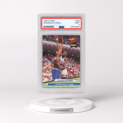 1992 Ultra #328 Shaquille O'Neal (PSA 9 MINT)