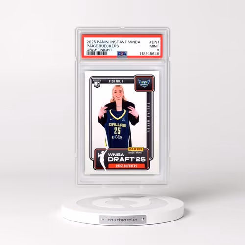 2025 Panini Instant WNBA Draft Night #DN1 Paige Bueckers (PSA 9 MINT)