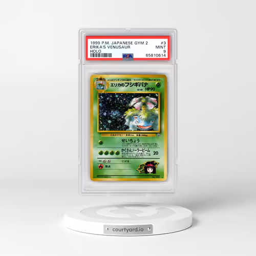 1999 Pokémon Gym 2 #3 Erika's Venusaur - Holo (PSA 9 MINT)