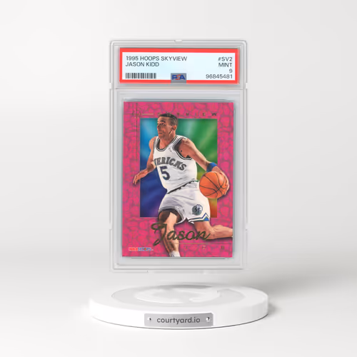 1995 Hoops Skyview #SV2 Jason Kidd (PSA 9 MINT)