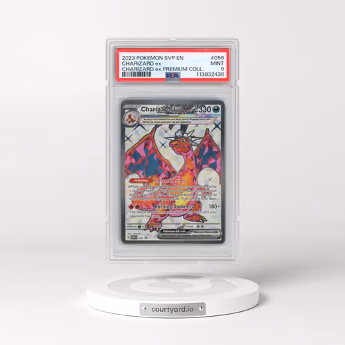2023 Pokémon Svp EN-SV Black Star Promo #056 Charizard EX - Holo Charizard EX Premium Collection (PS
