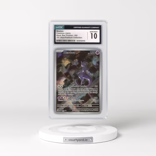 2023 Black Star Promos - Scarlet & Violet SVP EN #052 Mewtwo - 151 Ultra-Premium Collection (CGC 10 GEM MINT)