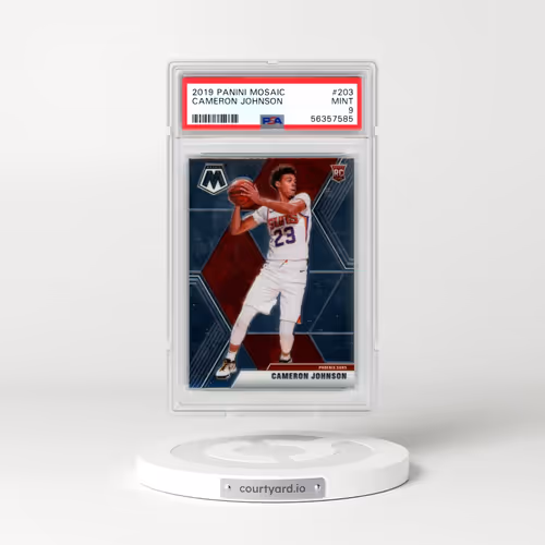 2019 Panini Mosaic #203 Cameron Johnson (PSA 9 MINT)