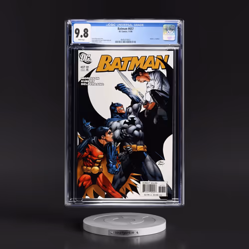 Batman #657 CGC 9.8 White Pages (DC Comics, 11/06) - Universal