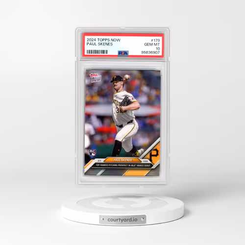 2024 Topps Now #179 Paul Skenes (PSA 10 GEM MINT)