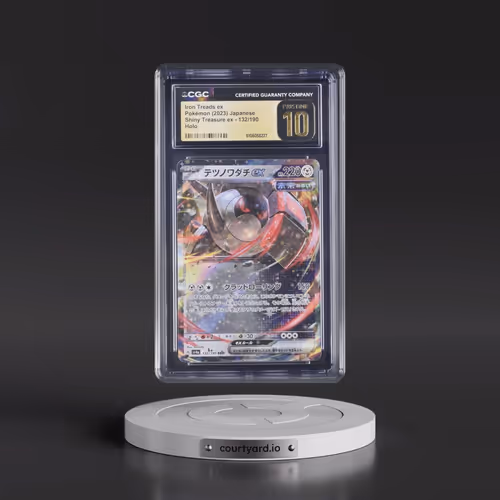 2023 Shiny Treasure ex #132/190 Iron Treads ex (CGC 10 PRISTINE)