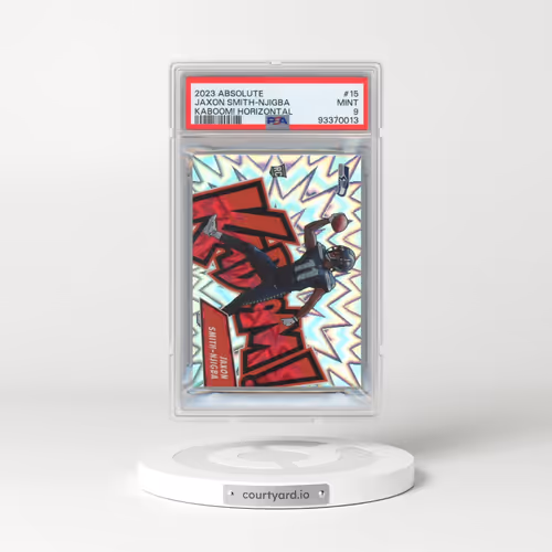 2023 Panini Absolute Kaboom! Horizontal #15 Jaxon Smith-Njigba (PSA 9 MINT)