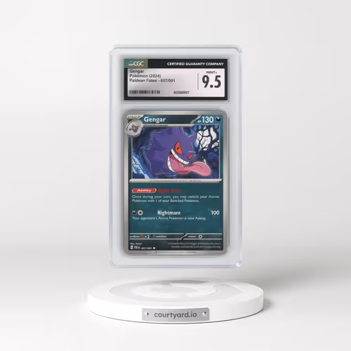 2024 Paldean Fates - PAF EN #057/091 Gengar (CGC 9.5 MINT+)