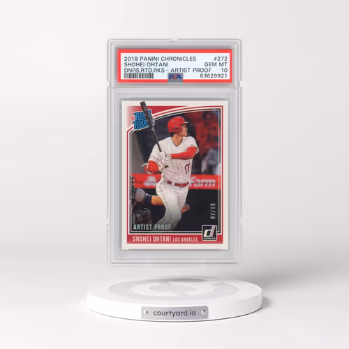 2018 Panini Chronicles Donruss Rated Rookies #272 Shohei Ohtani - Artist Proof (PSA 10 GEM MINT)