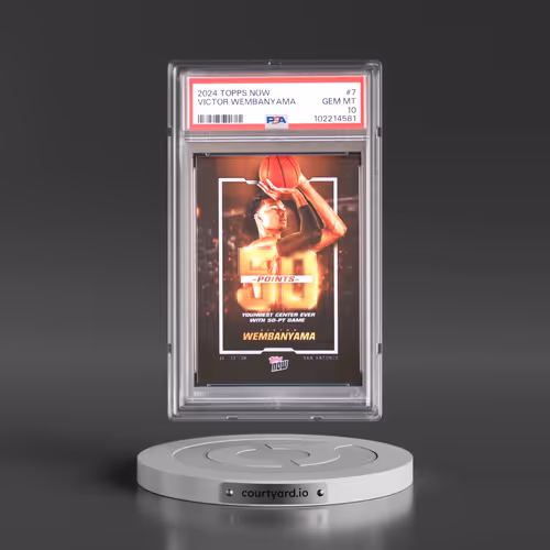 2024 Topps Now #7 Victor Wembanyama (PSA 10 GEM MINT)