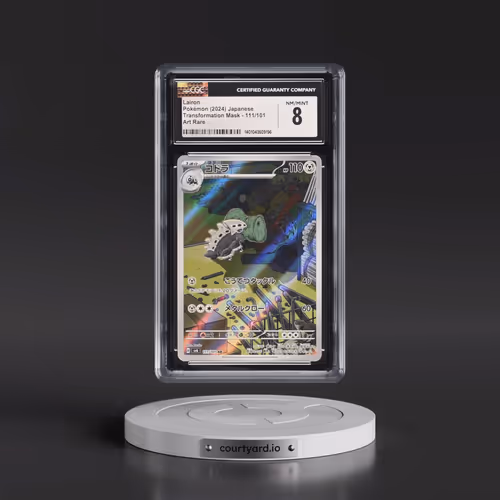 2024 Pokémon SV6-Transformation Mask #111 Lairon - Art Rare (CGC 8 NM-MT)