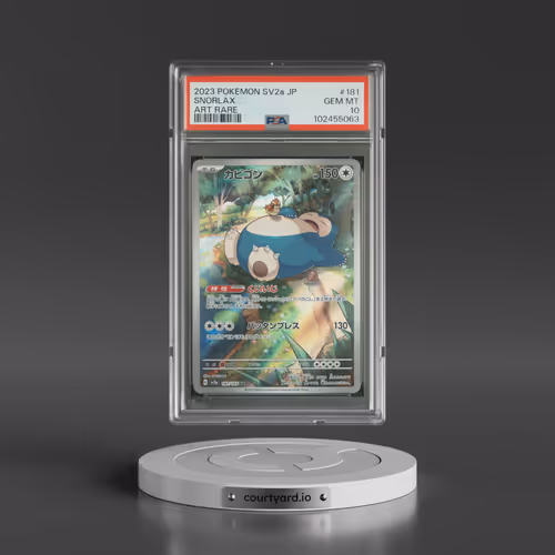 2023 Pokémon Sv2a-Pokemon 151 #181 Snorlax - Art Rare (PSA 10 GEM MINT)