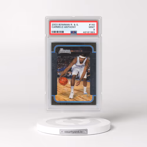2003 Bowman Rookies & Stars #140 Carmelo Anthony (PSA 9 MINT)