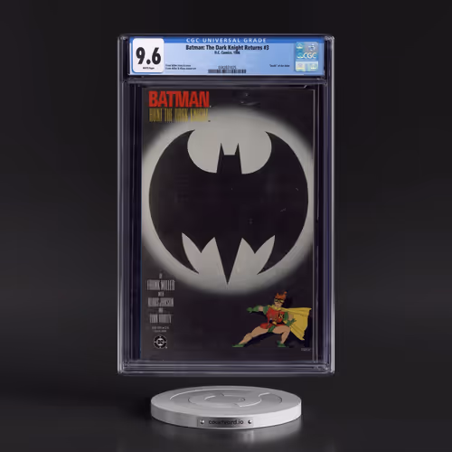Batman: The Dark Knight Returns #3 CGC 9.6 White Pages (DC Comics, 1986) - Universal