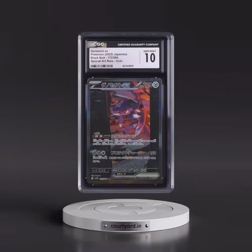 2025 Black Bolt - sv11B #172/086 Genesect ex - Special Art Rare Holo (CGC 10 GEM MINT)